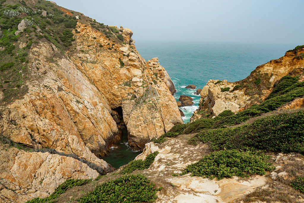 東洋山步道的海蝕地形